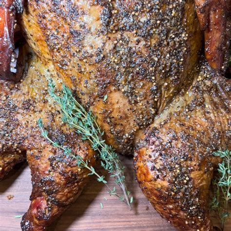 The Best Smoked Spatchcock Thanksgiving Turkey