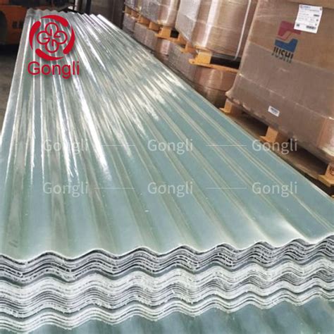 New Material Fiberglass Reinforced FRP Roofing Sheet Translucent Roof