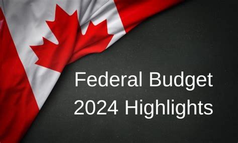 Federal Budget Highlights Samuel J Esaw