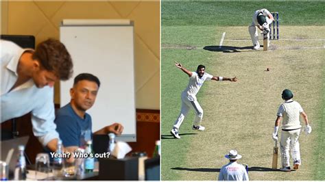 WATCH: Rahul Dravid keeps track of India versus Australia Perth Test