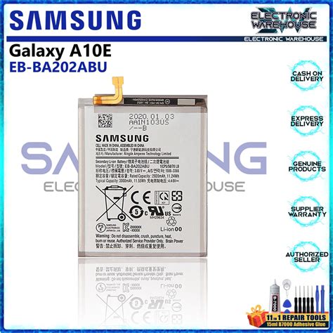 Battery For Samsung Galaxy A E Model Eb Ba Abu Shopee Philippines