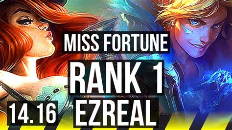 Miss Fortune Alistar Vs Ezreal Leona Adc Rank Rank Mf