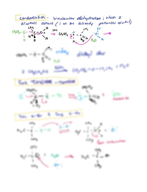 solution alcohol reactions summary studypool