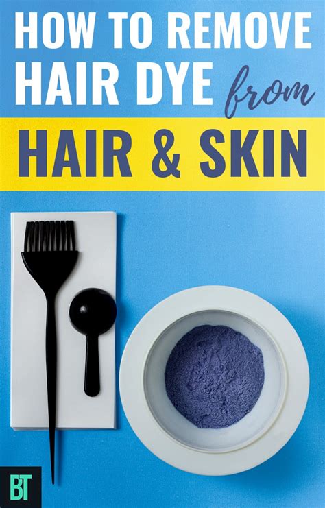 How To Remove Hair Dye From Hair Skin Hands And Nails In 2021 Hair