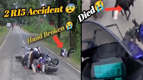 My First Vlog Pehi Accident💔 Ho Gaya 😭2 R15 Accidentbakri Mar Gaya