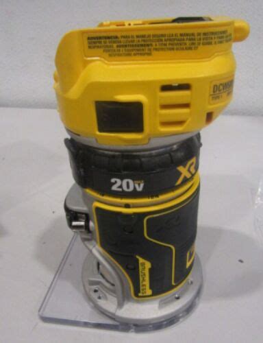 Dewalt 20v Max Xr Brushless Cordless Compact Router Dcw600b Tool Only Ebay