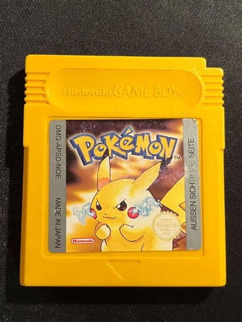 Pokemon Gelbe Edition Gameboy Nintendo Deutsch Kaufen Auf Ricardo