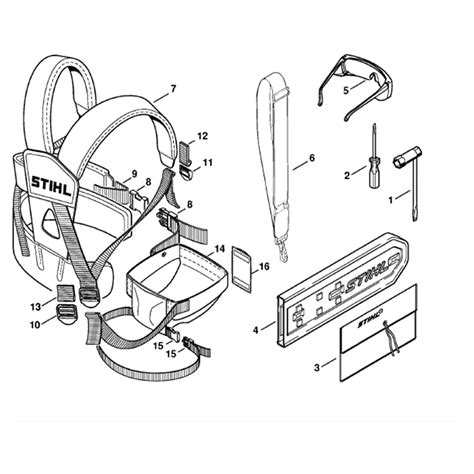 Stihl HT 101 Pole Pruner HT101 Parts Diagram Tools