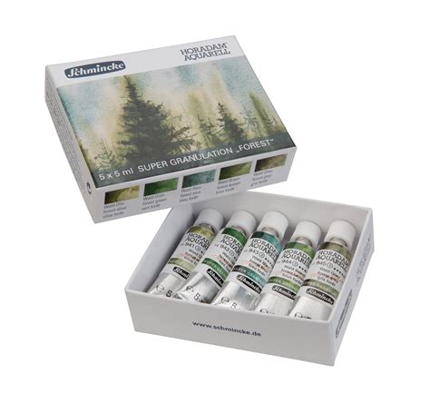 Schmincke Horadam Aquarell Super Granulation 5x5ml Set Kunstmaagen