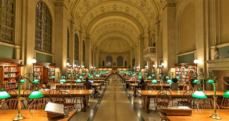 Bates Hall Reading Room at Boston Public Library [12/27/21]