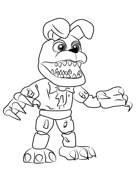 Five Nights At Freddy's Coloring Pages Freddy