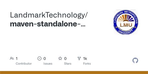 GitHub LandmarkTechnology Maven Standalone Application