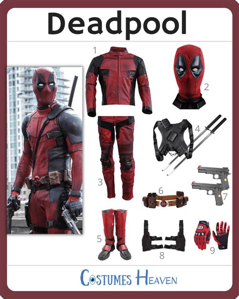 Diy Deadpool Costume Ideas 2022 Cosplay And Halloween Ideas