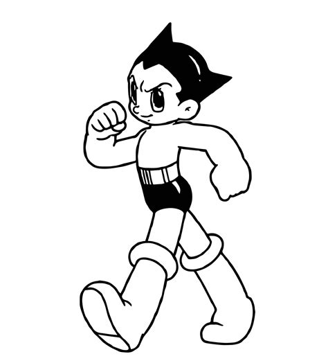 Wütender Astro Boy Ausmalbilder Kostenlos herunterladen ausdrucken