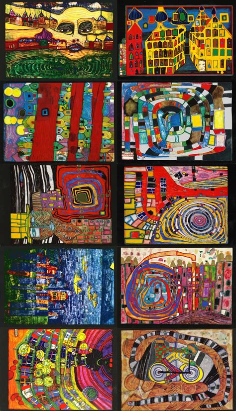 Hundertwasser Art, Hundertwasser Architecture, Friedensreich Hundertwasser, Paul Klee, Outsider ...