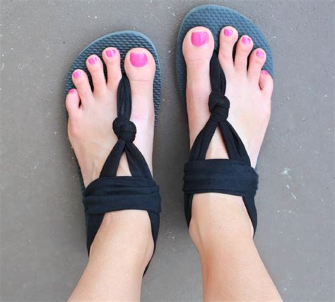 25 Ways To Refashion Your Flip Flops