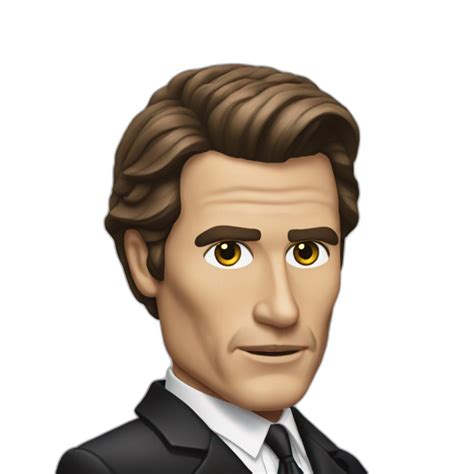 Sigma Patrick Bateman AI Emoji Generator