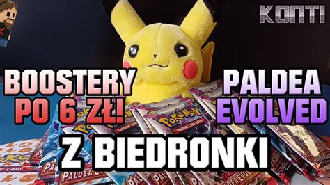 Pokemon Tcg Boostery Z Biedronki Po Z Otwieramy Paldea Evolved