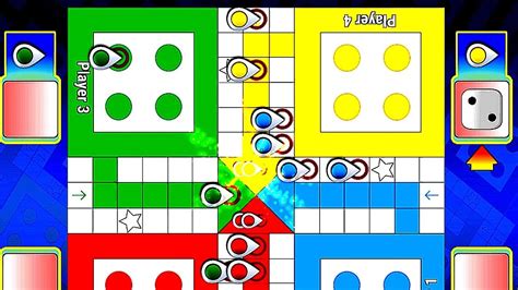 Ludo Game In 4 Players Ludo King Ludo Gameplay लूडो किंगगेम