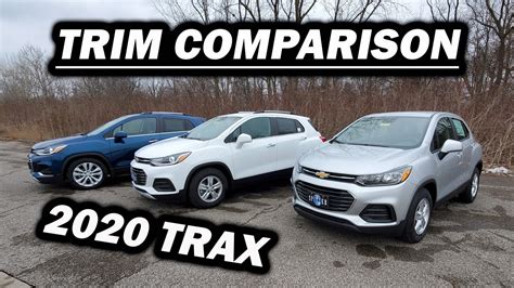 2020 Chevy Trax Trim Comparison Full Model Review And Pricing Ls Vs Lt Vs Premier Youtube