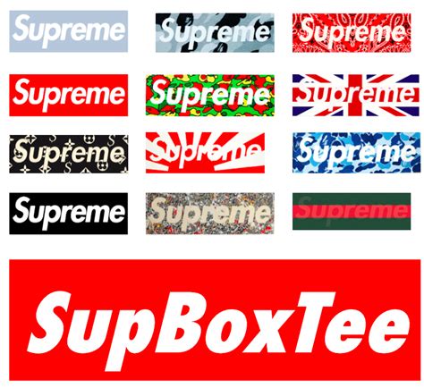 Custom Supreme Logo - LogoDix