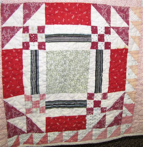 Textile Time Travels G Is For Goose In The Pond Quilt Antique Quilt