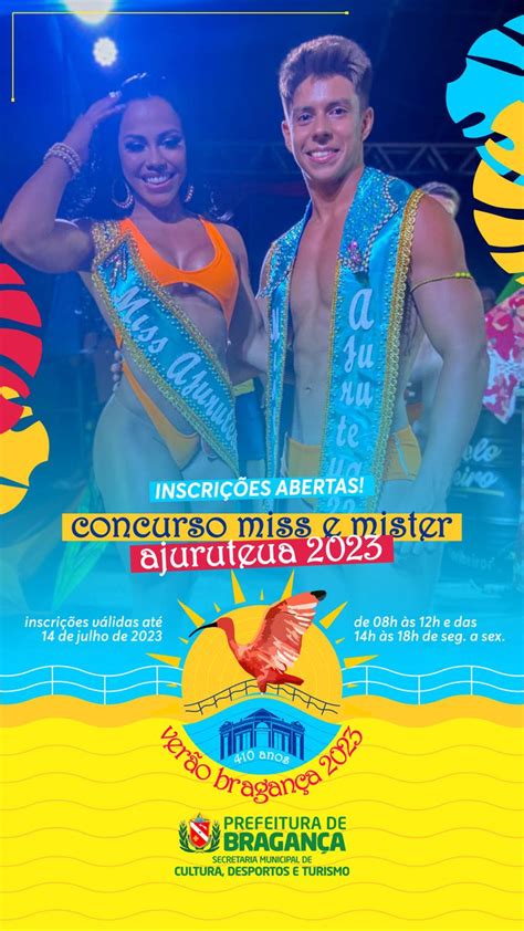 Concurso Miss E Mister Ajuruteua 2023 InscriÇÕes Abertas