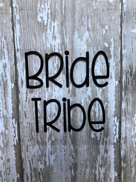 Bride Tribe Iron On Decal Diy Bridal Party Shirts Diy Bachelorette