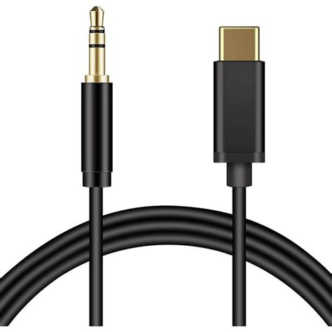 Usb C To 3 5mm Aux Cord 3ft Type C Male To 3 5 Audio Jack Adapter Aux To Usbc Cable Headphone