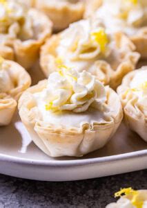 Mini Lemon Cream Pies Recipe Runner