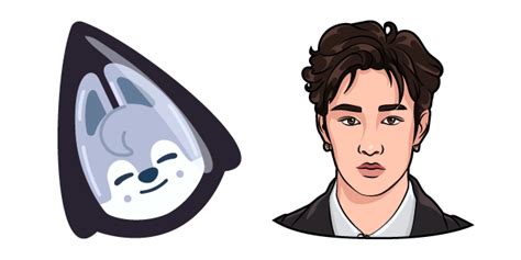 Stray Kids Bang Chan And Wolf Chan Cursor Custom Cursor