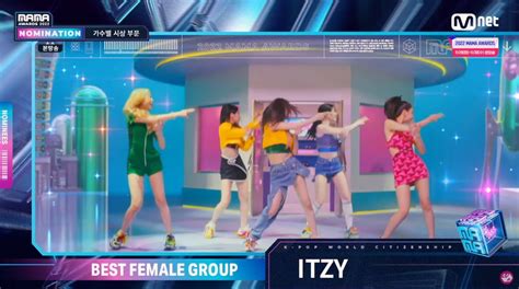 Itzy Worldwide Team On Twitter Itzy Has Been Nominated For Best