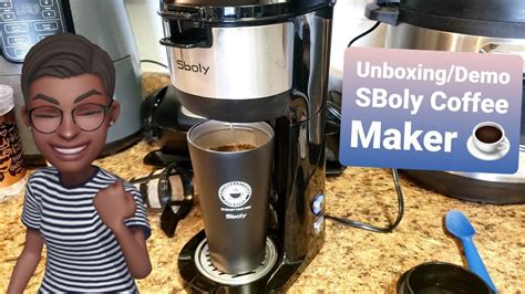 Unboxing Sboly Coffee Maker Lets Make A Cup Of Coffee Youtube