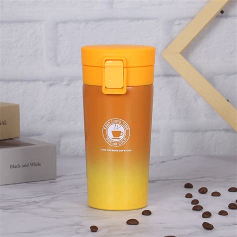 Jual Thermos Kopi Vacumm Travel Mug Insulation Cup Ml Tahan Air