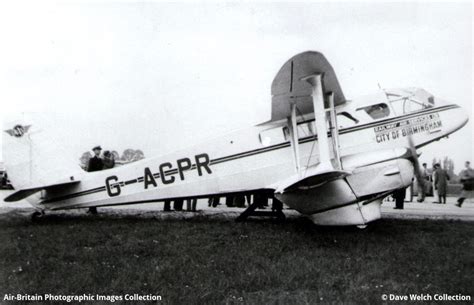 De Havilland DH 89 Dragon Rapide G ACPR 6255 Railway Air Services