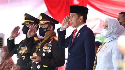 Presiden Pimpin Upacara Peringatan Ke Hari Bhayangkara