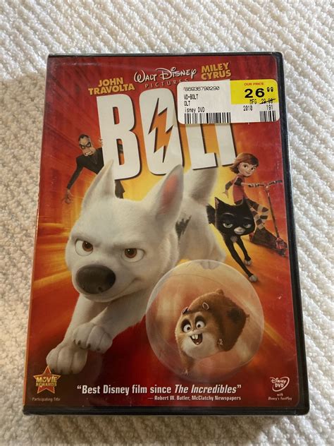 Bolt New Dvd Widescreen D9 786936790290 Ebay