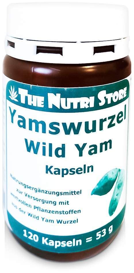 Yamswurzel Wild Yam 250 Mg Kapseln Online Bestellen Bei Gesunde