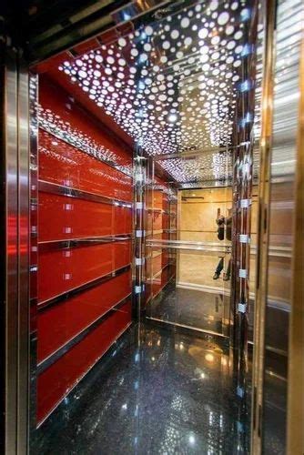 50 Hz 13 Persons Stainless Steel Passenger Elevator For Residential