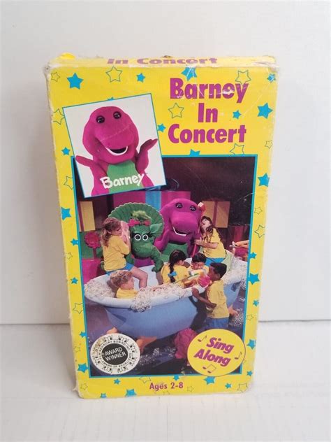 Barney In Concert Vhs Barney The Backyard Show Vhs Barney Vhs Lot Hot Sex Picture