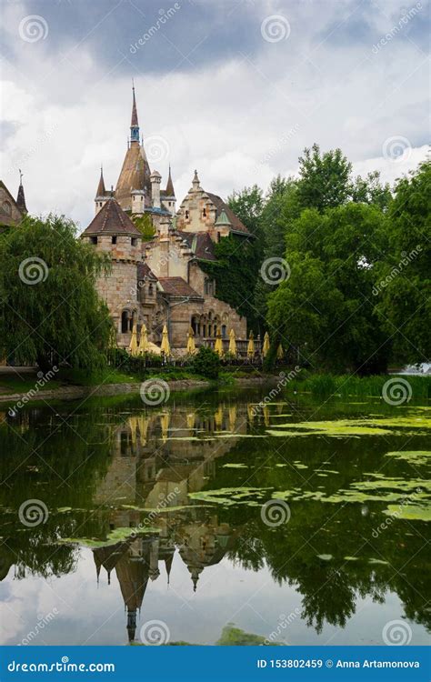 Budapest, Hungary: Beautiful Landscape with a Pond and an Old ...