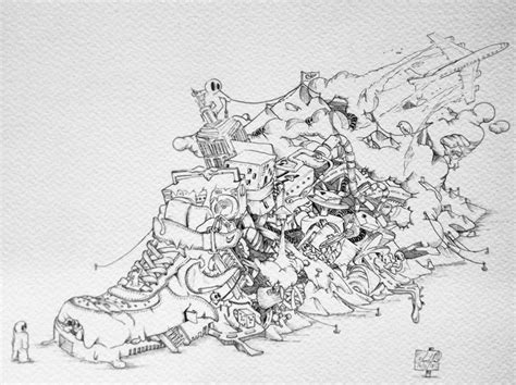 Nike Air Force 1 Sketch at PaintingValley.com | Explore collection of ...