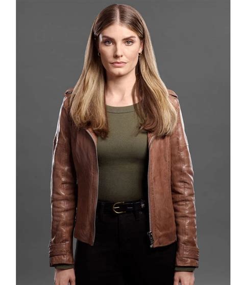 Caitlin Quantum Leap Addison Augustine Leather Jacket Jackets Expert