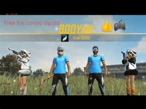 Free Fire Contra Squad Free Fire Youtube