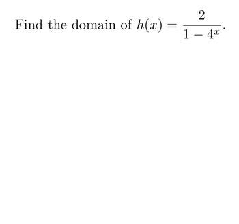 Answered Find The Domain Of H X X Bartleby