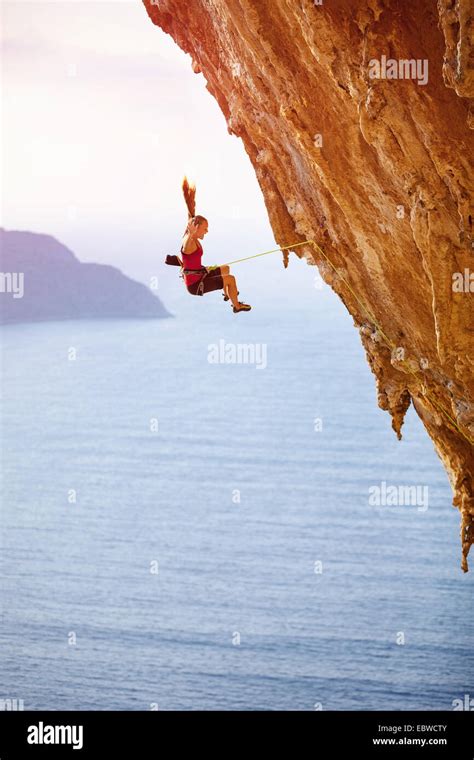 Girl Walking Off Cliff