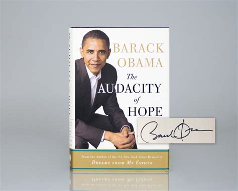 The Audacity Of Hope Barack Obama First Edition Signed Rare