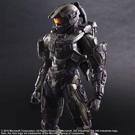 Halo Guardians Master Chief Play Arts Action Figure Ikon