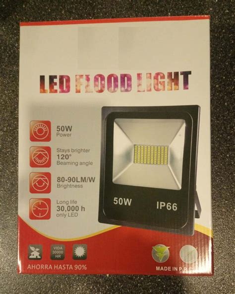 Reflector Led W Delgado Ahorrador Ip Watts En