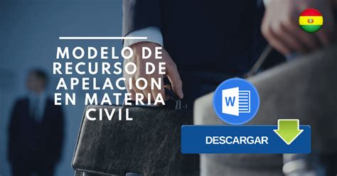 Modelo De Recurso De Apelacion En Materia Civil CIVIL